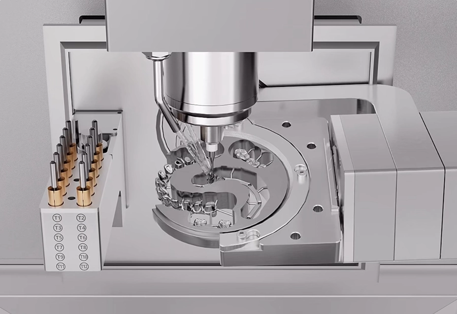 JDM5DC 90° Vertical Milling Structure