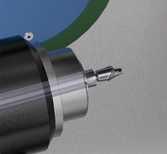 T52CX Direct Titanium Rod Machining for Dental Abutments