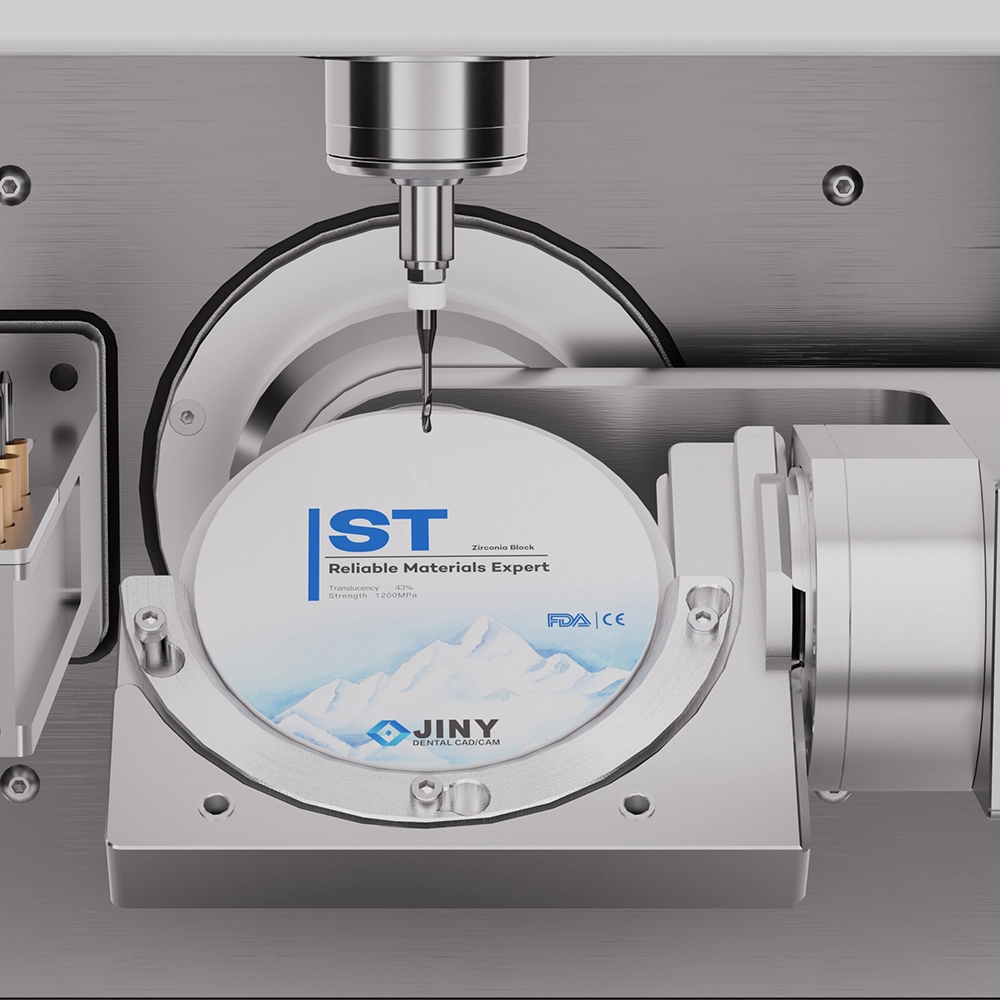 JDM5Z Robot Milling Zirconia Block